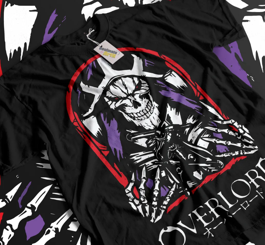 Esports Gaming T Shirt - Ainz 티셔츠 Overlord Ooal 가운 Albedo