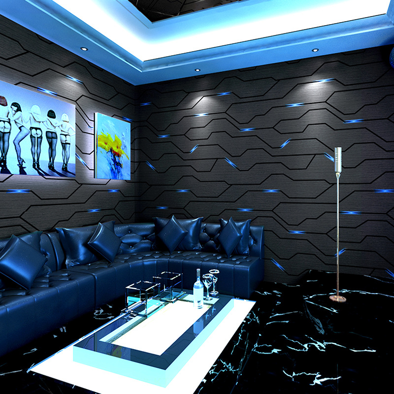 Esports Gaming Wallpaper - KTV 벽지 벽 커버 3D 스테레오