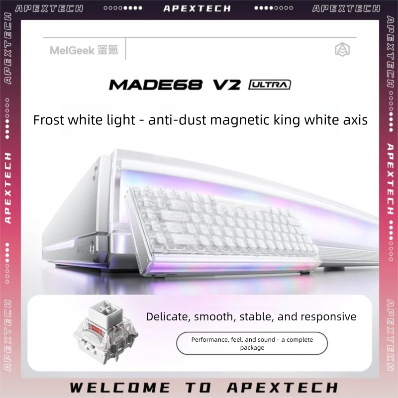 Esports Gaming Kings - MelGeek MADE68 V2 울트라 마그네틱 키보드