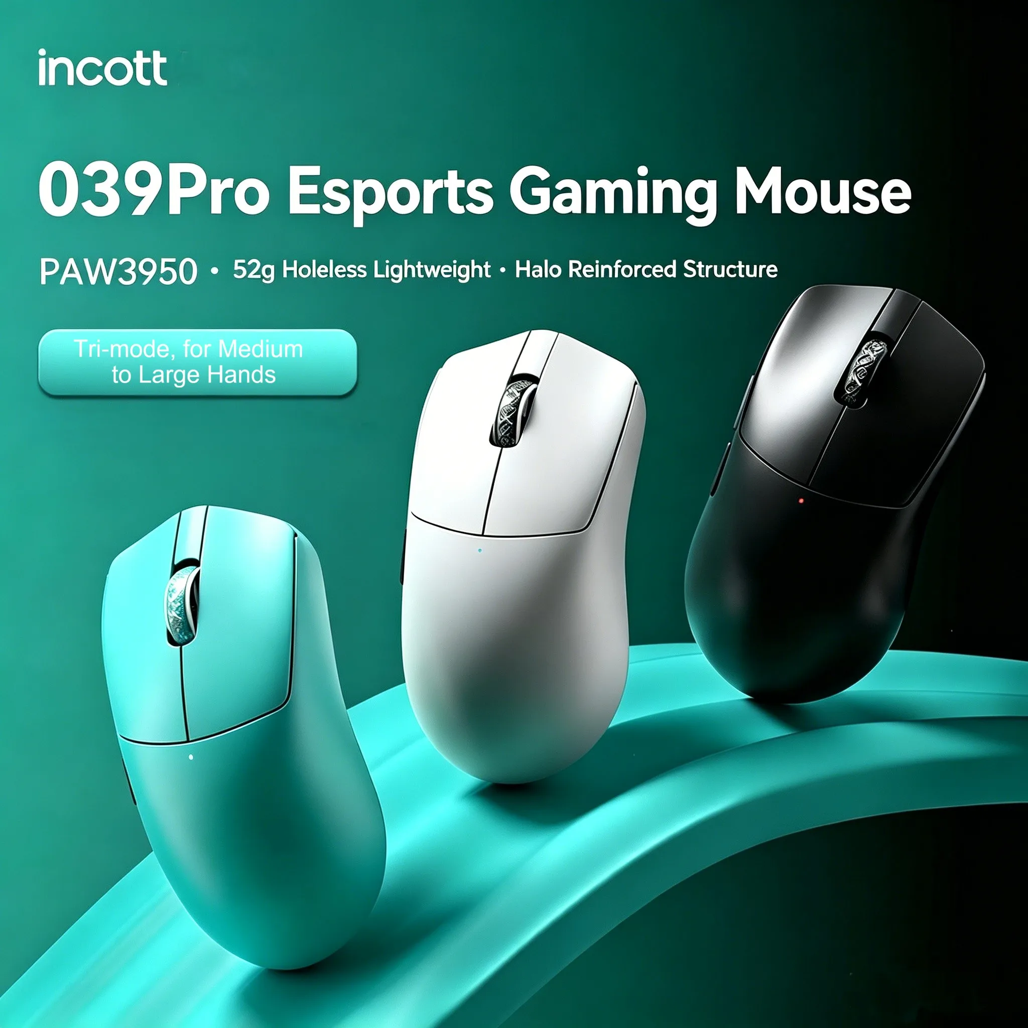 Esports Gaming Kings - Incott 039 Pro PAW3950ES-KING 8KHz 트라이