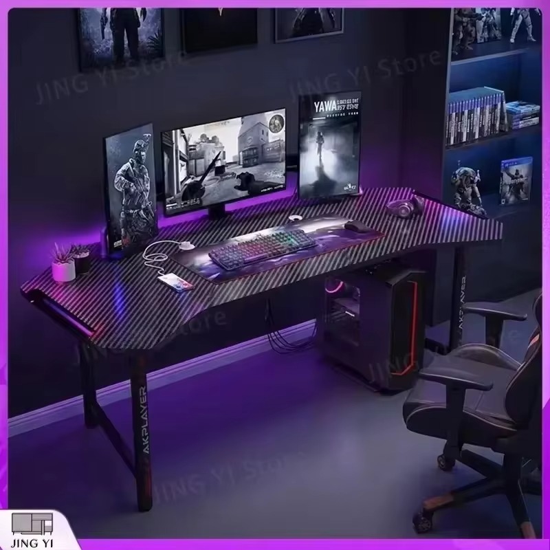 Esports And Gaming Management - 유럽형 프로페셔널 e스포츠 게이밍 데스크 (케이블
