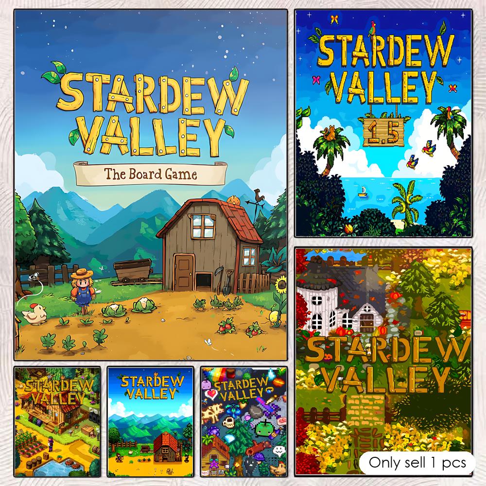 Esports Gaming Lounge - S-Stardew V-ValleyS 포스터 HD 벽 장식