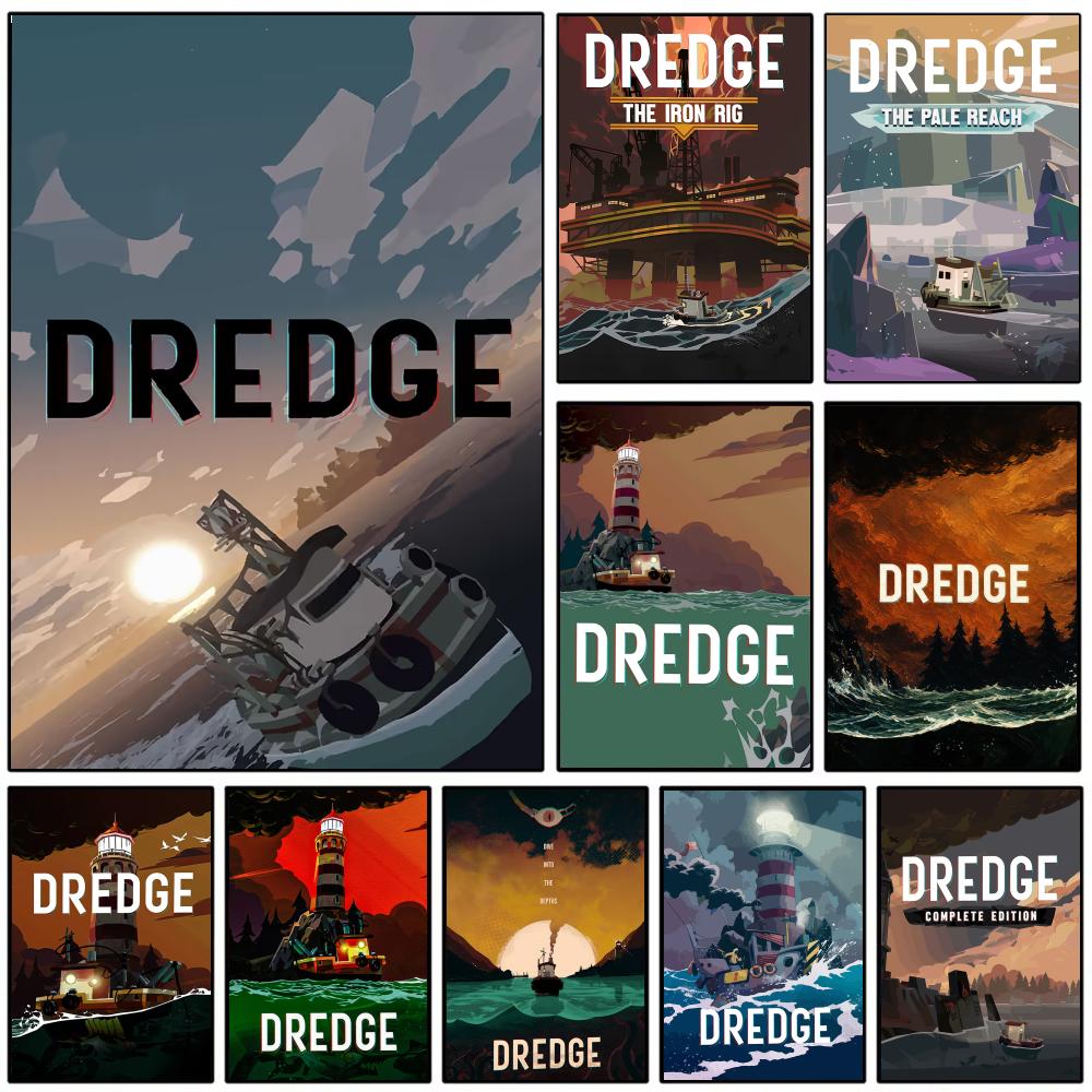 D-DredgeS 게임 포스터 벽 포스터 자체 접착식  - Esports Gaming Lounge 리뷰 및 가격