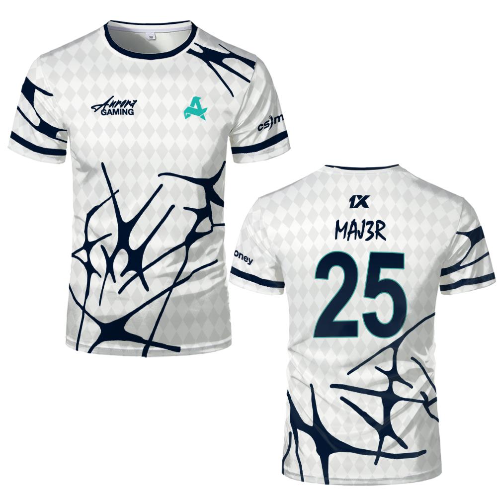 전자 스포츠 팀 오로라 게임 저지 티셔츠 XANTARE - Esports Gaming T Shirt 리뷰 및 가격