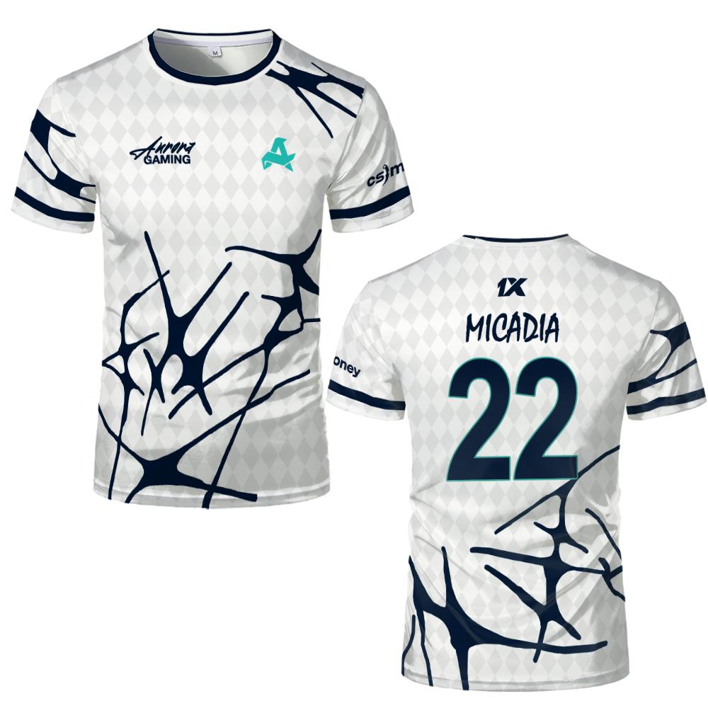 전자 스포츠 팀 오로라 게임 저지 티셔츠 XANTARE - Esports Gaming T Shirt 리뷰 및 가격