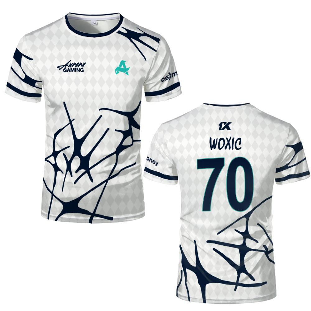 전자 스포츠 팀 오로라 게임 저지 티셔츠 XANTARE - Esports Gaming T Shirt 리뷰 및 가격